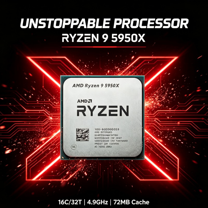 Amd Cpu Ryzen 9 - デスクトップコンポーネント CPU AMD R9 5950X Ryzen