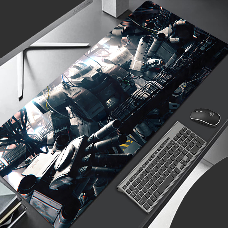 Gaming Keyboard Non Mechanical - 大型マウスパッド メカニカル ウォリアー ガンダム ザク II