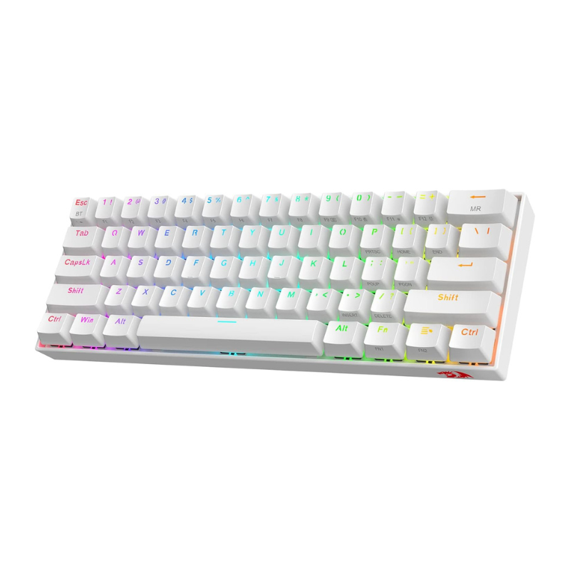 Gaming Keyboard And Mouse Combo - ワイヤレスメカニカルキーボードRedragon-K530 pro,61キー,60% RGB, 100% ホットスワップ可能,Bluetooth 2.4GHz,有線,3モード