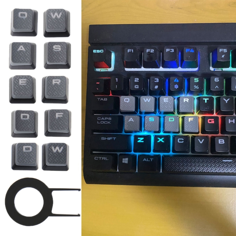 Gaming Keyboard Non Mechanical - 10 キーバックライト付きキーキャップコルセア K70 RGBK70 K95 K90