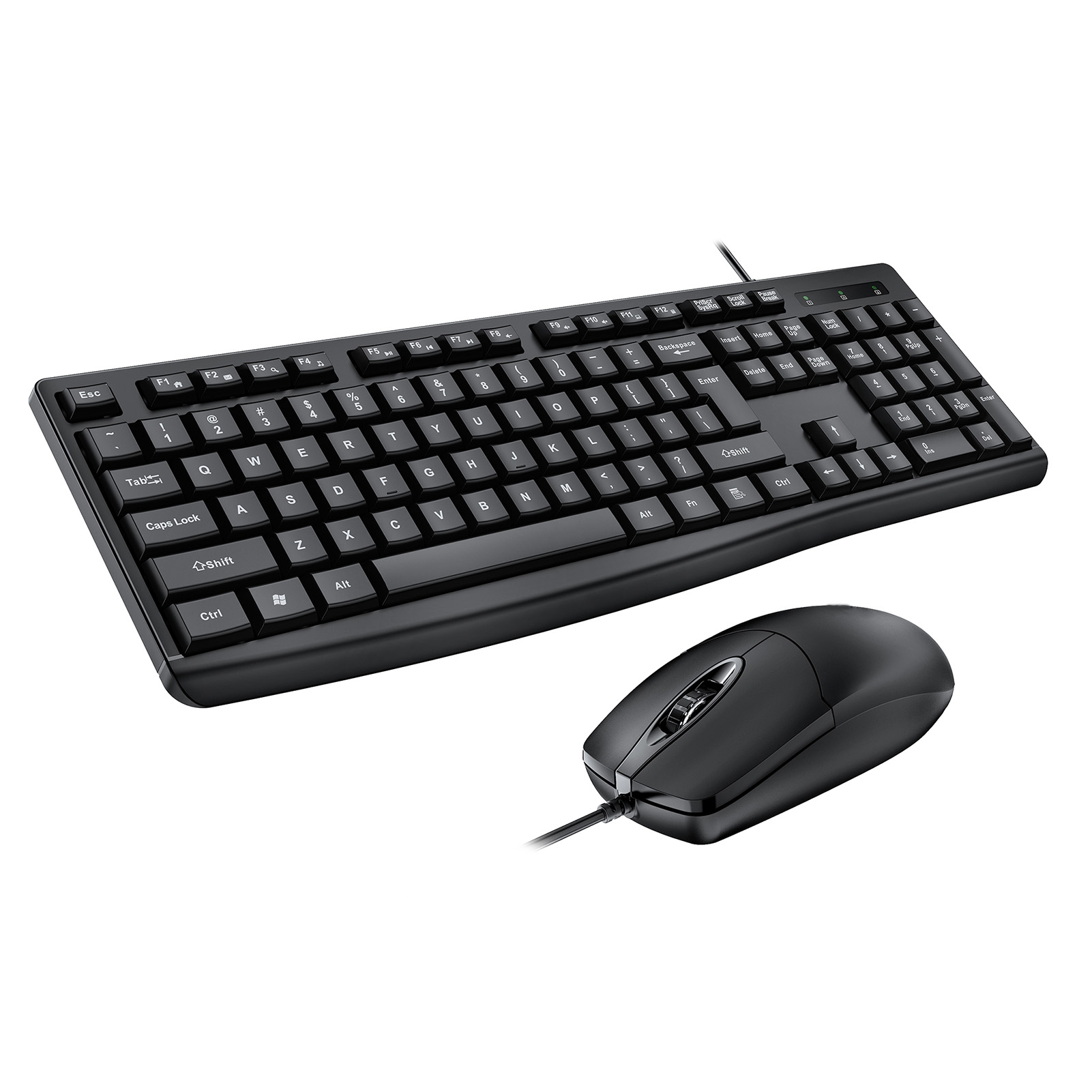 Gaming Keyboard Mouse Set - T650 キーボードマウスコンボ USB 有線セット 光学式人間工学に基づいたデザイン ラップトップ