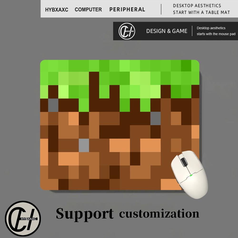 Gaming Keyboard And Mouse Wireless - グリーンピクセルスタイルブロックマウスパッド、小型マウスパッド、デスクパッド、デスクトップコンピューターキーボード、ワイヤレスマウス、男の子と女の子へのゲームプレイ用ギフト