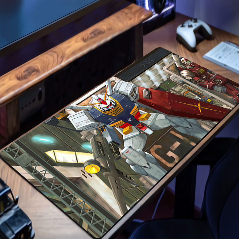 Gaming Keyboard Non Mechanical - マウスパッド メカニカルウォリアー RX-78-2 ガンダム ラバーデスクマット HD