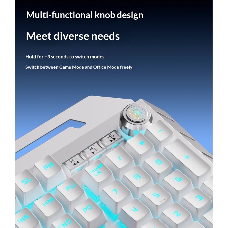 Eweadn Tk900 ワイヤレスゲーミングメカニカルキー - Gaming Keyboard Blue Switches のレビューと価格