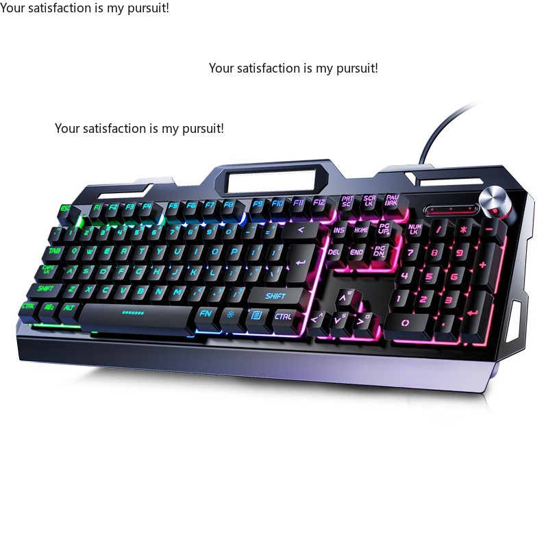 Yindiao V2G5 メカニカルタッチメタルキーボード、 - Gaming Keyboard Mouse Set のレビューと価格
