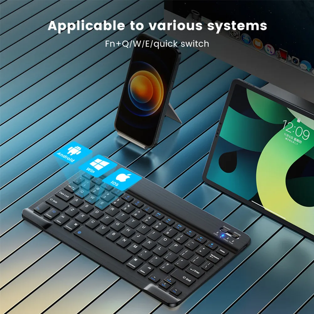 新しい 2025 Bluetooth ワイヤレスキーボードマ - Gaming Keyboard And Mouse Wireless のレビューと価格