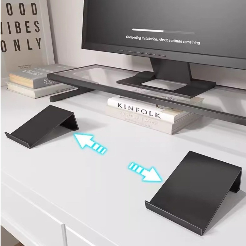 1個/1ペア ポータブルメタルキーボードライザー 省スペース - Gaming Keyboard Non Mechanical のレビューと価格