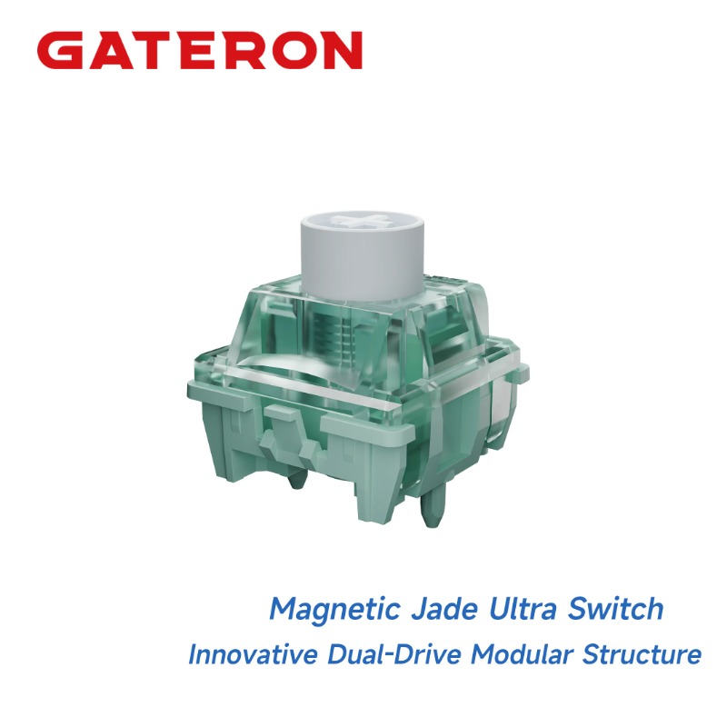 GATERON Magnetic Jade Ultraスイッ - Gaming Keyboard Hall Effect Switches のレビューと価格