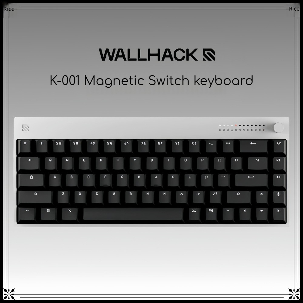 WALLHACK K-001 ホールエフェクト磁気スイッチキ - Gaming Keyboard Hall Effect Switches のレビューと価格