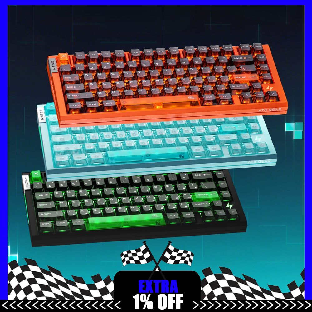 ATK RS7 Air サイバーマグネティックスイッチキーボ - Gaming Keyboard Hall Effect Switches のレビューと価格