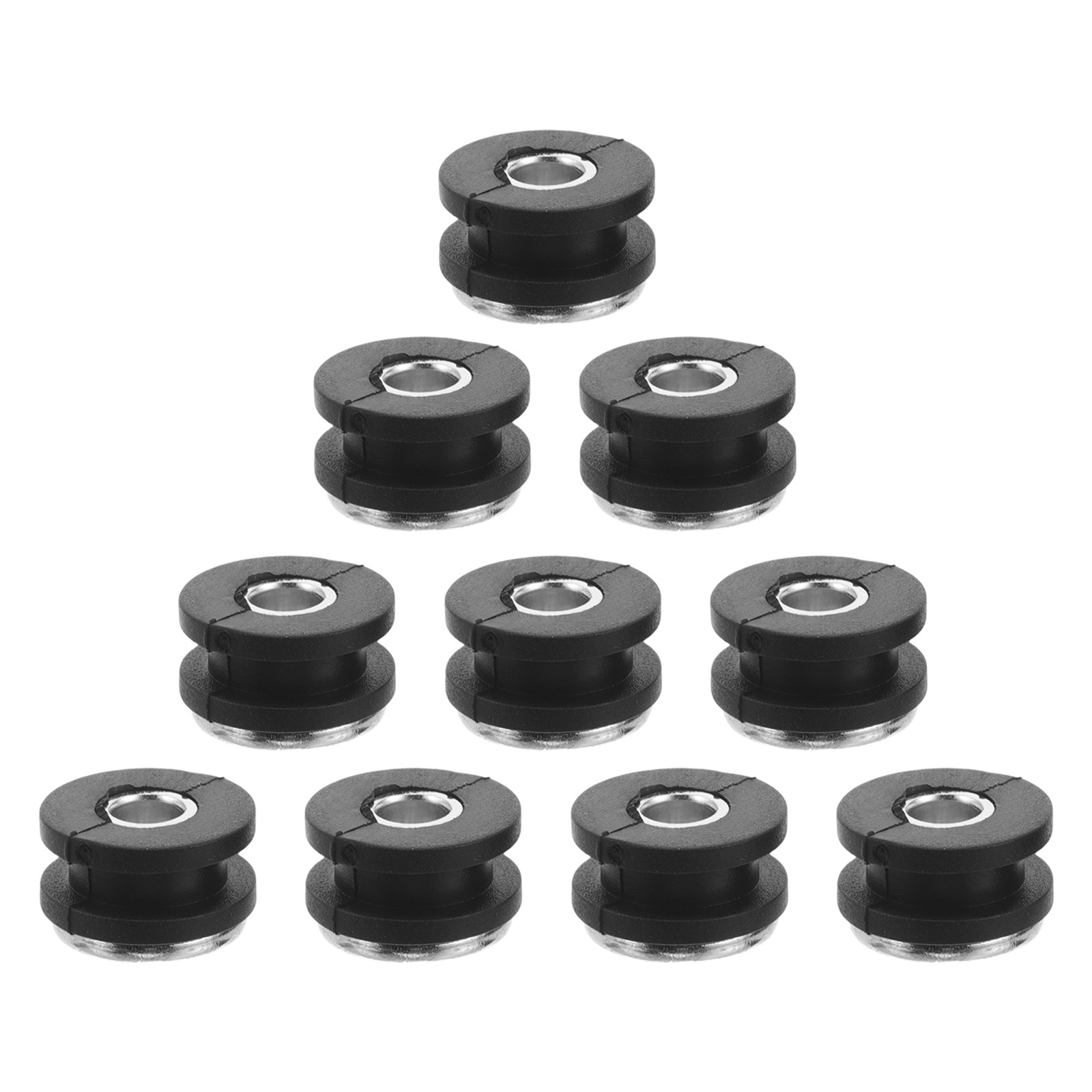 10個入りオートバイ用ゴムガスケットセット、耐久性のある黒色 - Gasket Mount Kit のレビューと価格