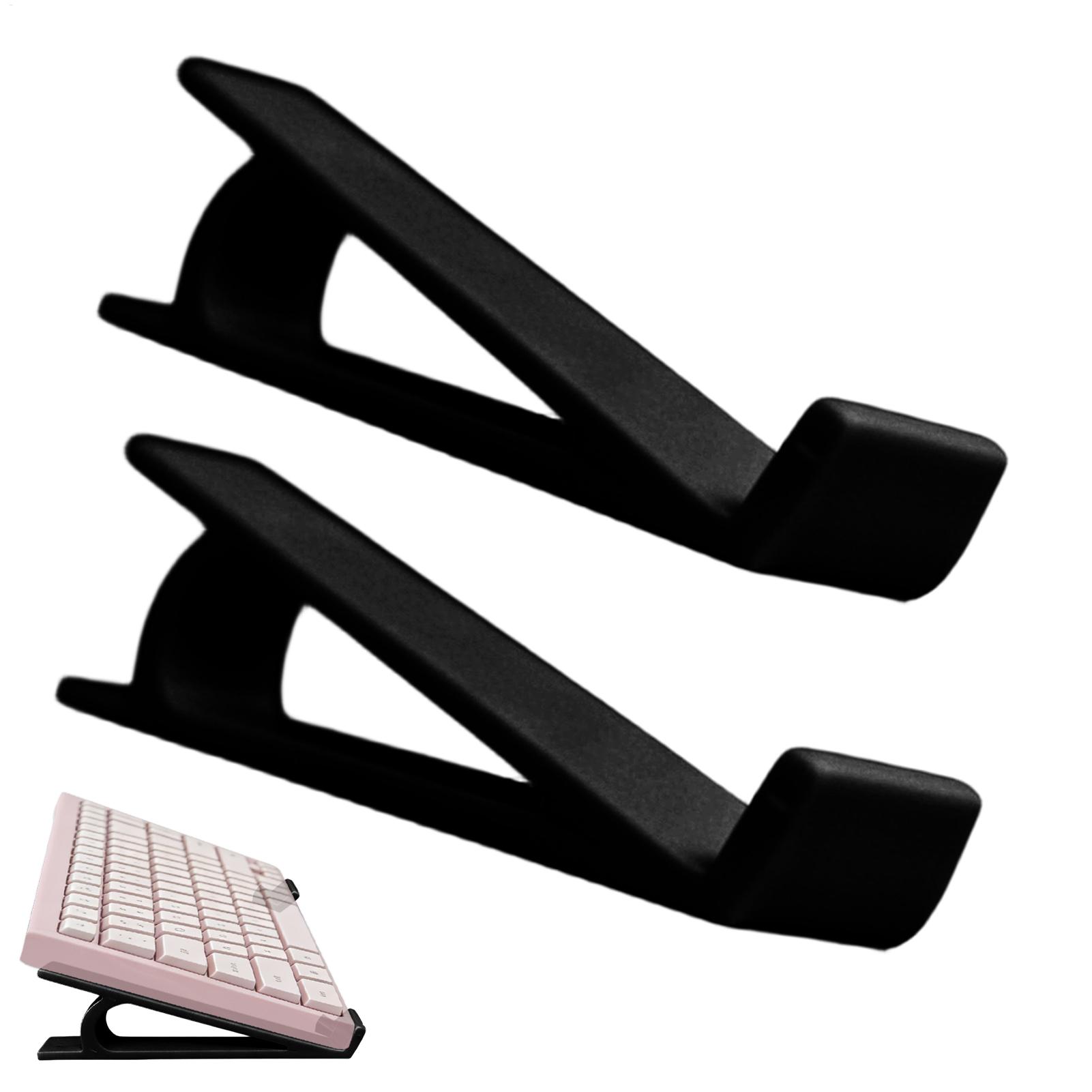 人間工学に基づいた滑り止めキーボードライザー 2 個ポータブ - Gaming Keyboard Types のレビューと価格
