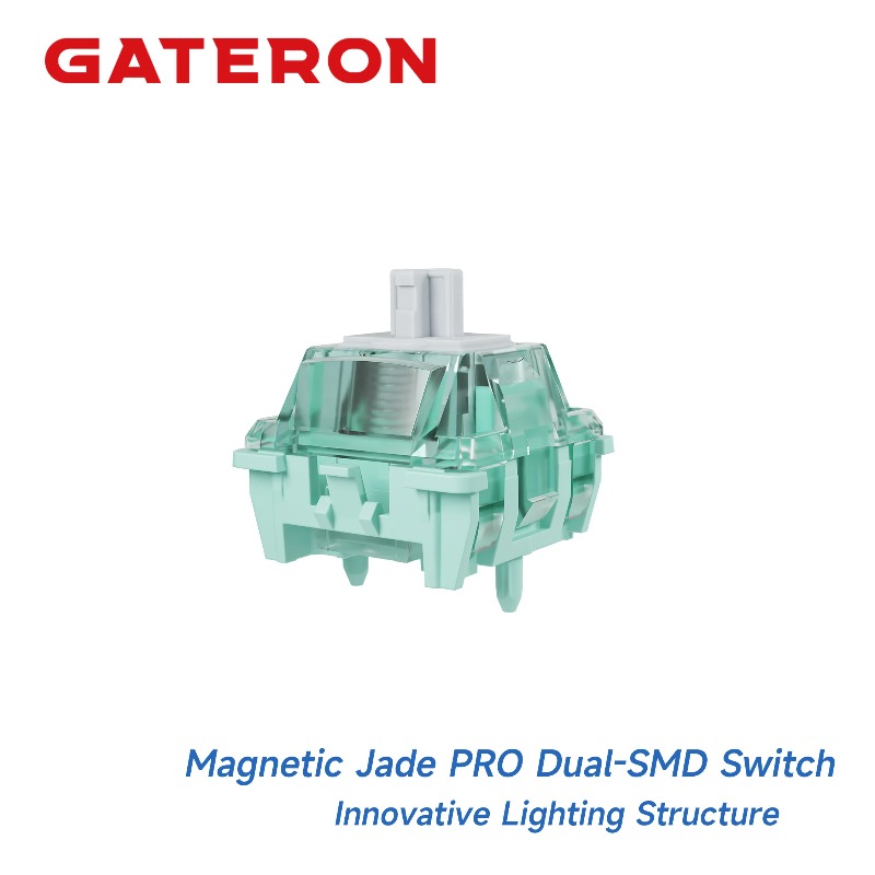 GATERON Magnetic Jade PRO デュアル - Gaming Keyboard Hall Effect Switches のレビューと価格
