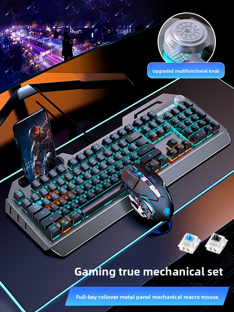 EWEADN TK900 メカニカルキーボードとマウスセット - Gaming Keyboard Mouse Set のレビューと価格