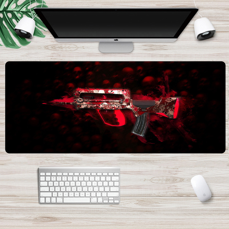 大型ゲームマウスパッド80 × 30センチメートルcs行くゲ - Gaming Keyboard Nearby のレビューと価格