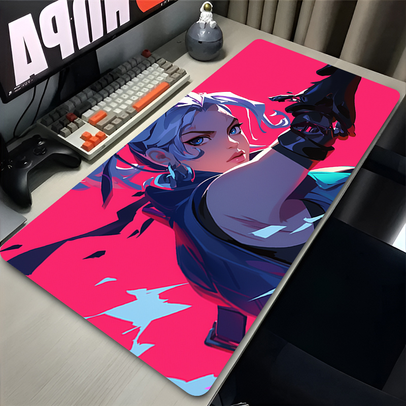マウスパッド ホットゲーム ヴァロラント ジェット XXL  - Gaming Keyboard Noise のレビューと価格