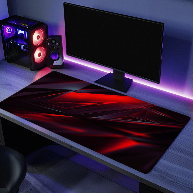 マウスカーペット マウスパッド ゲーマー 3D エッジ コー - Gaming Keyboard And Mouse のレビューと価格