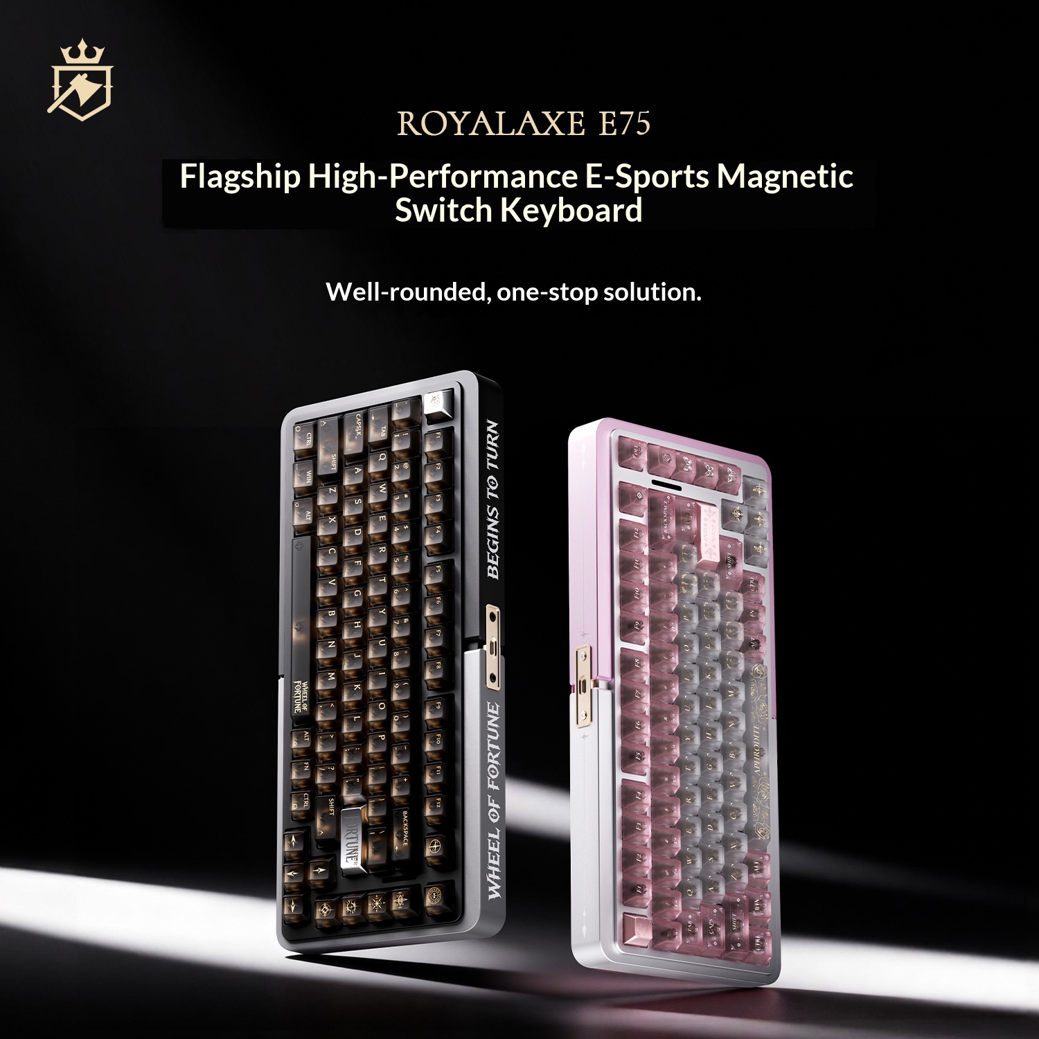 Royalaxe E75 HE アルミニウムシェルゲーミング - Gaming Keyboard Hall Effect Switches のレビューと価格