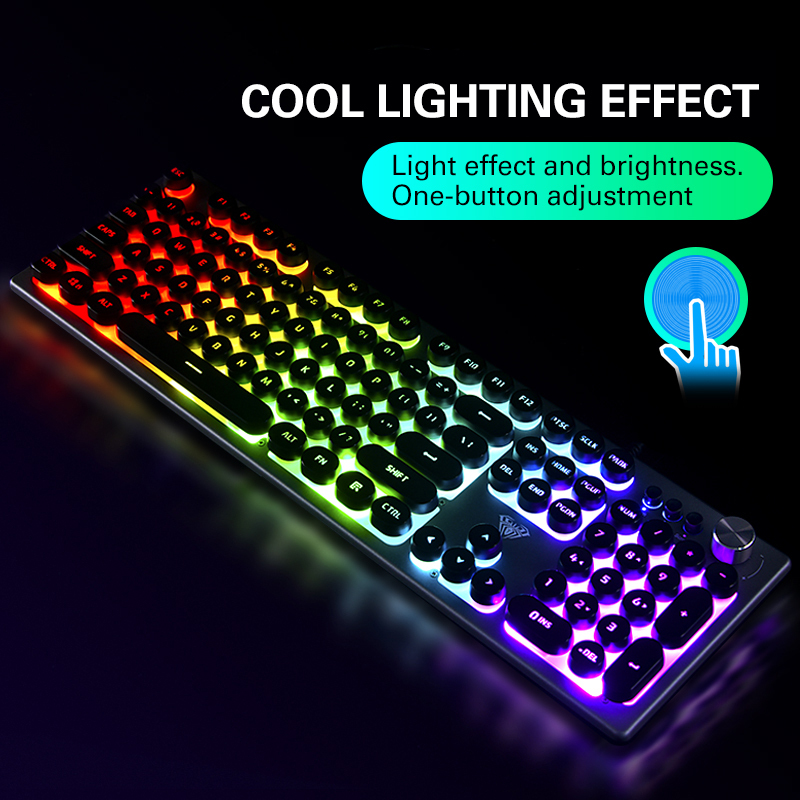 AULA 有線ゲーミングキーボードとマウス、メタルパネルマル - Gaming Keyboard Mouse Set のレビューと価格