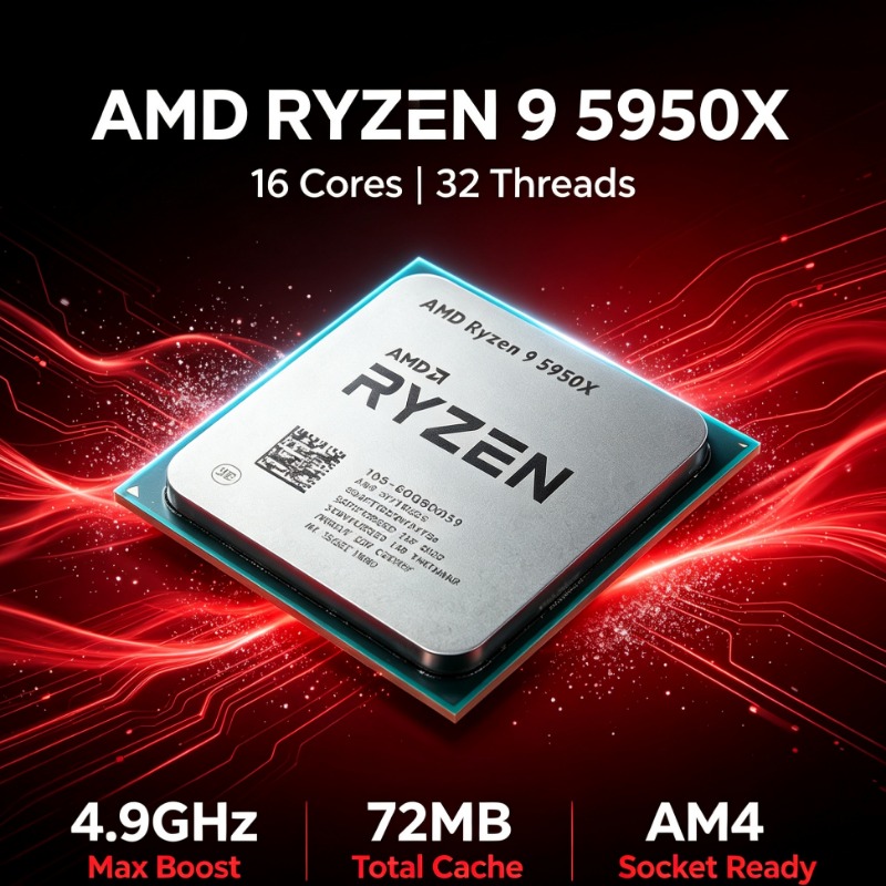 AM4プロセッサー AMD Ryzen 9 5950X 16 - Amd Cpu Ryzen 9 のレビューと価格