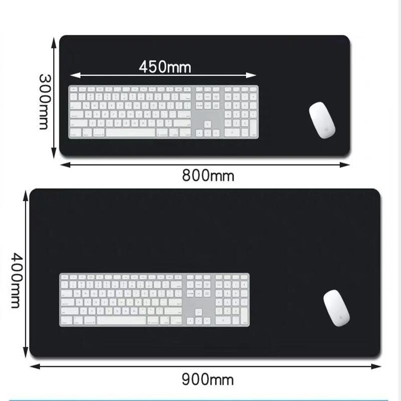 マウスパッドとキーボードパッドを備えたかわいい猫の絵が描かれ - Gaming Keyboard And Mouse のレビューと価格