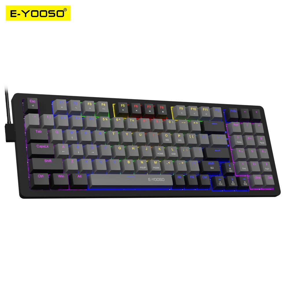 E-YOOSO Z94 USB メカニカルゲーミングキーボー - Gaming Keyboard E Yooso のレビューと価格